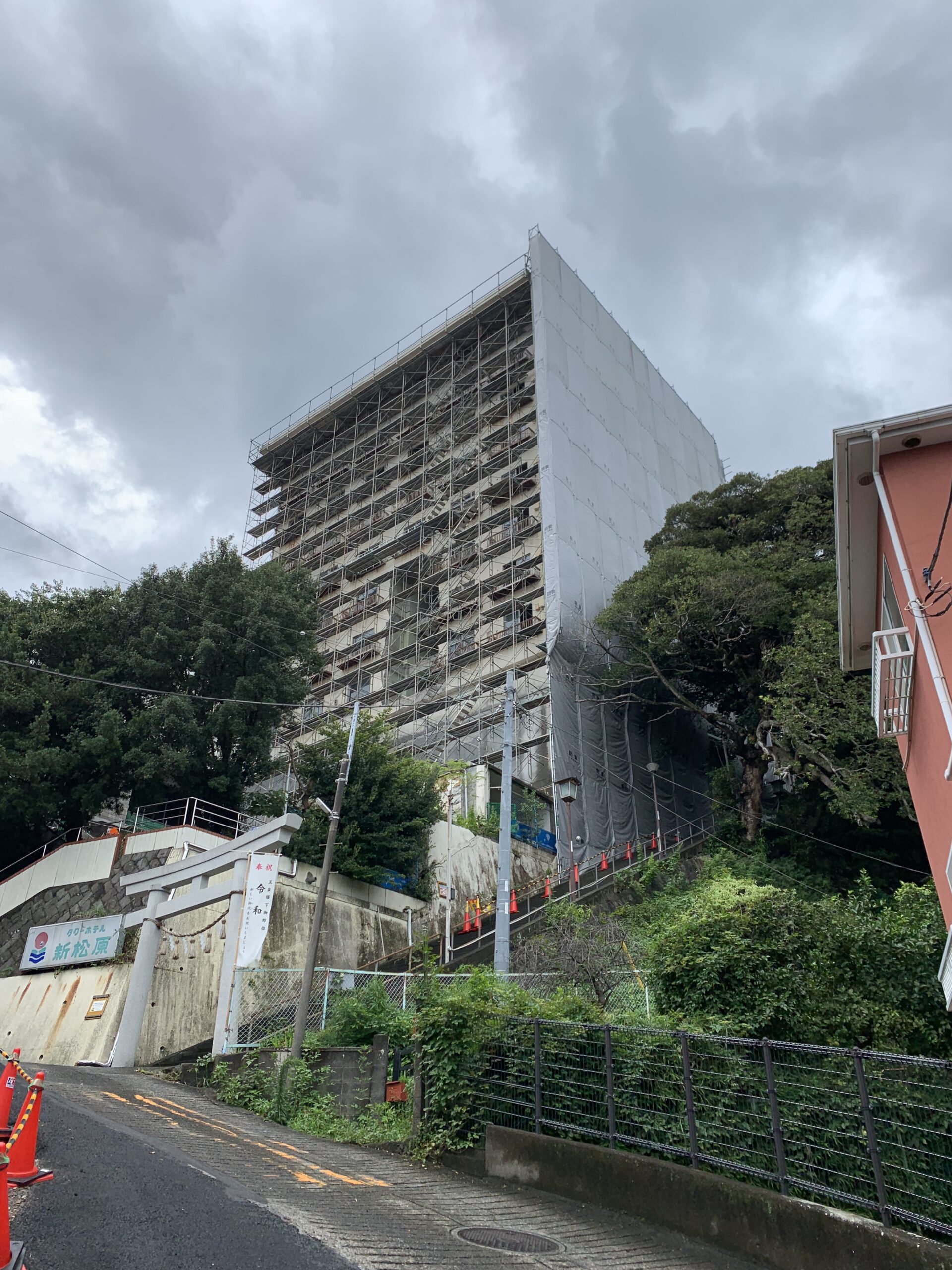 タワーホテル解体工事